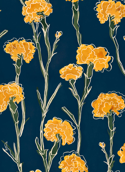 Tres Tintas Tapete Clavelitos - Mazarine