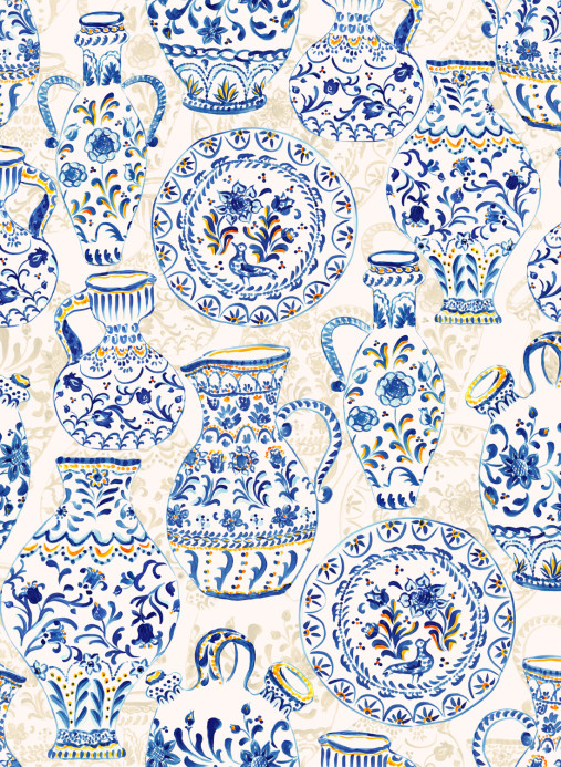 Tres Tintas Tapete Fajalauzas - Blue