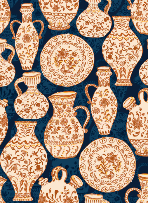 Tres Tintas Tapete Fajalauzas - Mazarine