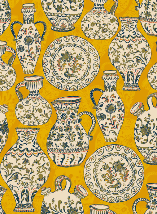 Tres Tintas Tapete Fajalauzas - Yellow