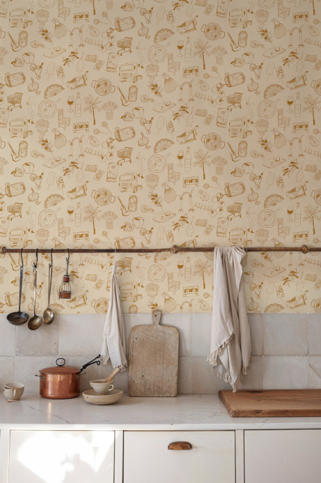 Tres Tintas Tapete Souvenirs - Yellow