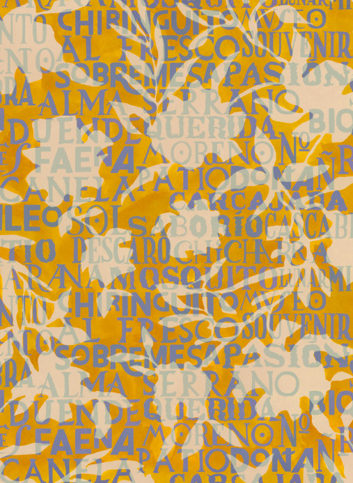 Tres Tintas Tapete Jaleo - Yellow