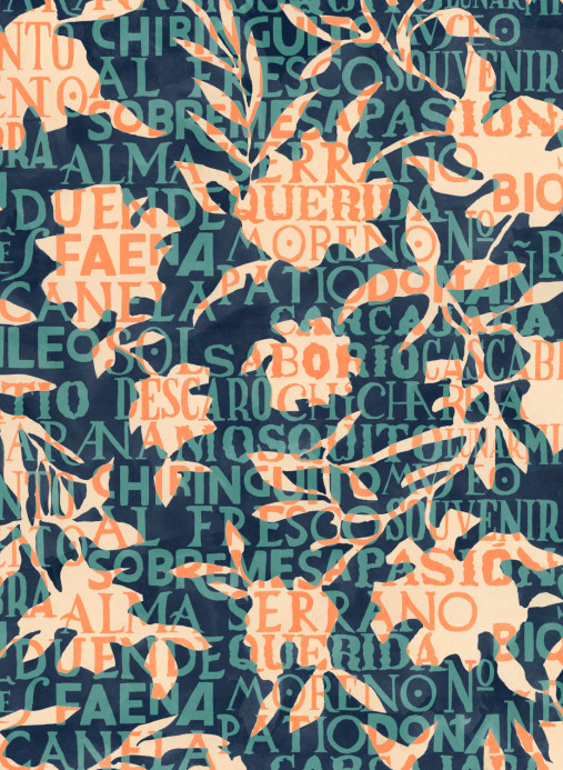 Tres Tintas Tapete Jaleo - Turquoise