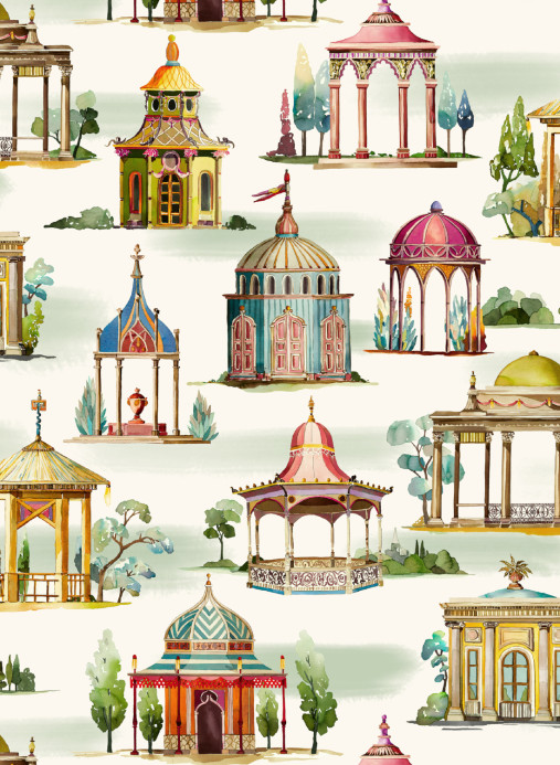 Mulberry Home Tapete Follies - Plum