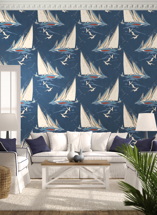 Mulberry Home Carta da parati Round the Island