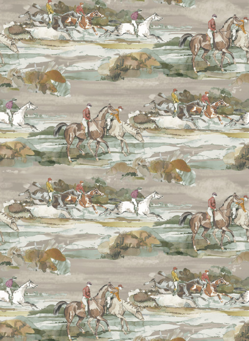 Mulberry Home Tapete Morning Gallop - Grey/ Sand