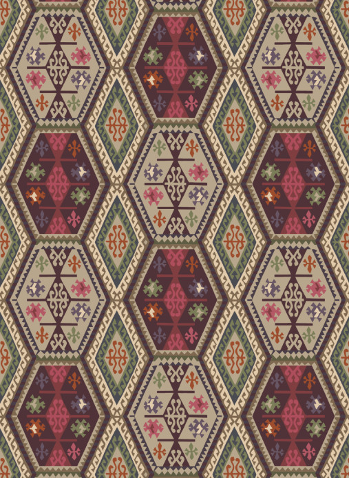 Mulberry Home Tapete Buckland - Red/ Plum