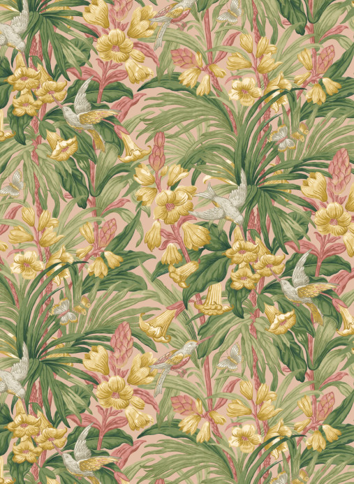 GP & J Baker Tapete Trumpet Flowers - Blush