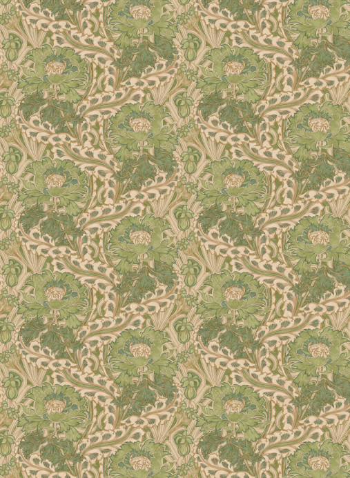 GP & J Baker Tapete Brantwood - Green