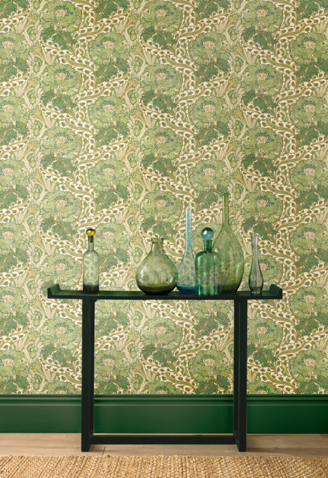 GP & J Baker Tapete Brantwood - Green