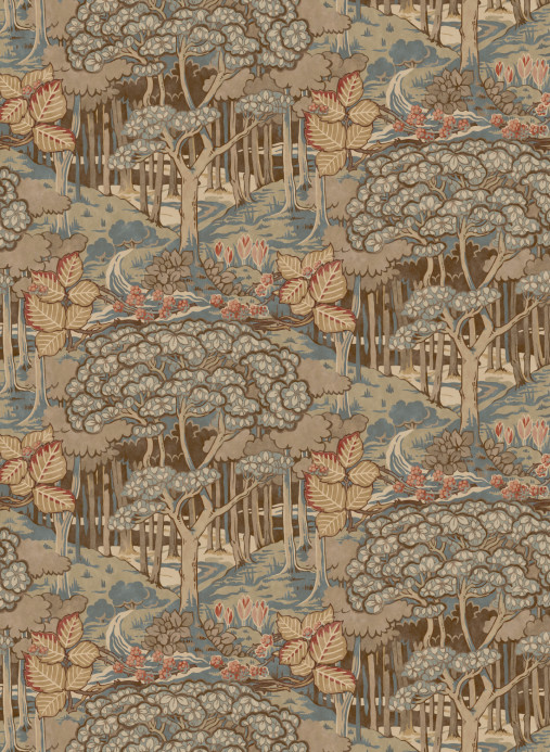 GP & J Baker Tapete Ruskin - Teal