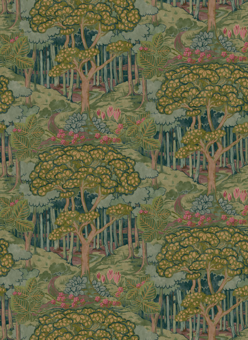 GP & J Baker Tapete Ruskin - Emerald