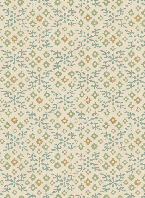 GP & J Baker Tapete Grantly - Aqua