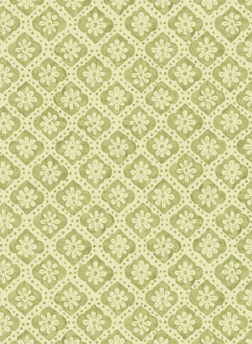 GP & J Baker Tapete Indus Flower - Green
