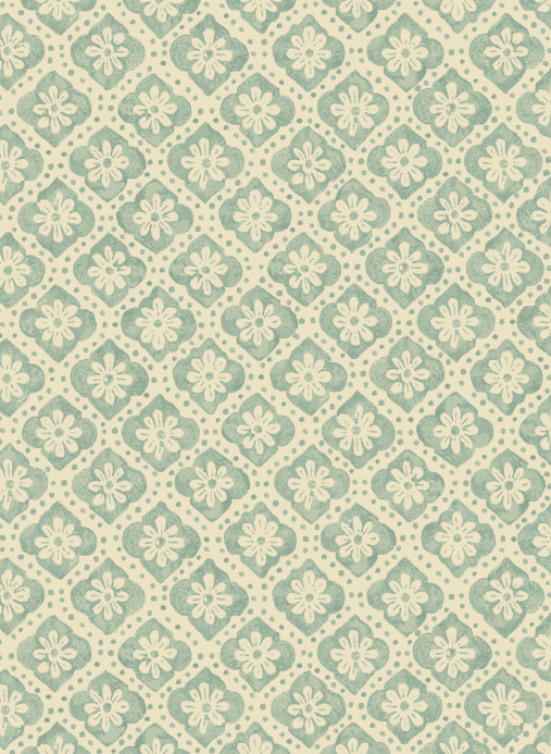 GP & J Baker Tapete Indus Flower - Aqua