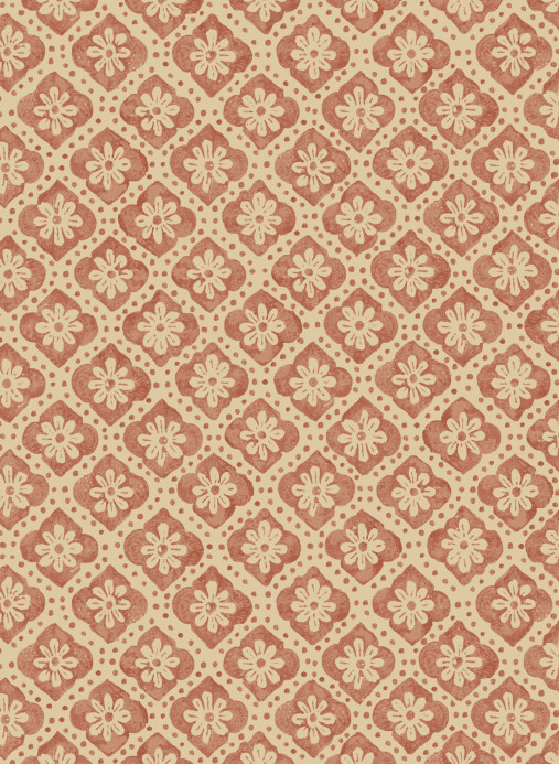 GP & J Baker Tapete Indus Flower - Soft Red