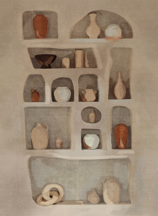 Jannelli & Volpi Wandbild Lekythos - 7690