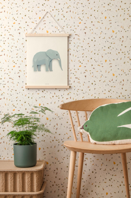 studio ditte Carta da parati Floral Confetti/ Bloemen Confetti - Original