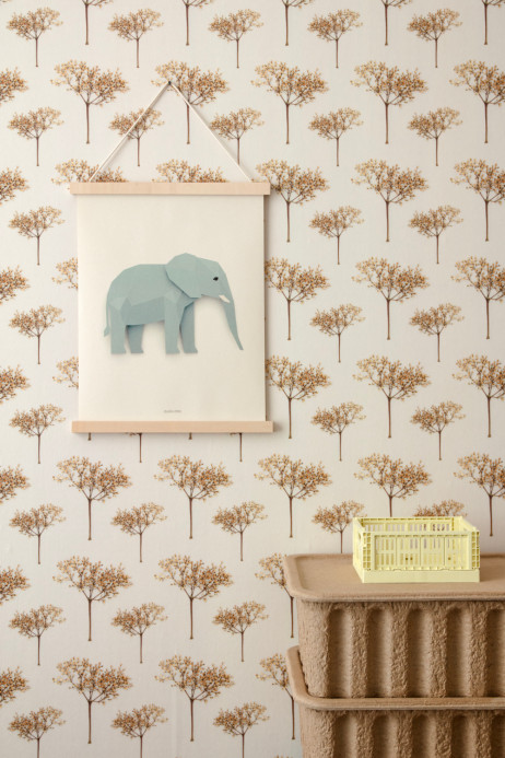 studio ditte Tapete Small Trees/ Boompjes - Original