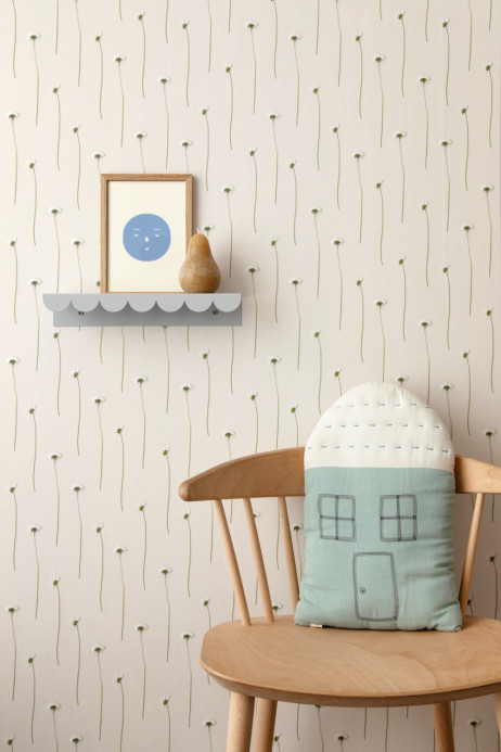 studio ditte Papier peint Daisies/ Madeliefjes - Original