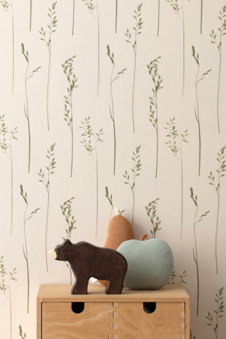 studio ditte Papier peint Wild Grasses/ Wilde Grassen - Original