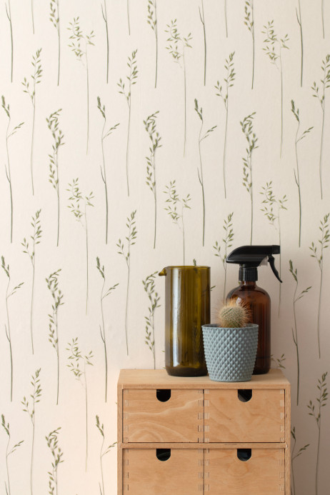 studio ditte Papier peint Wild Grasses/ Wilde Grassen - Original