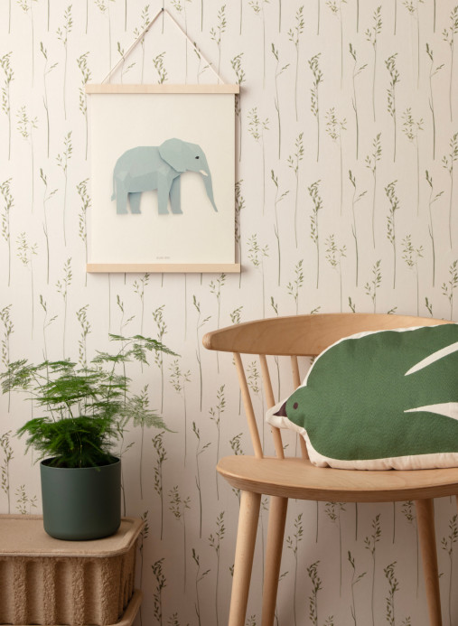 studio ditte Wallpaper Wild Grasses/ Wilde Grassen