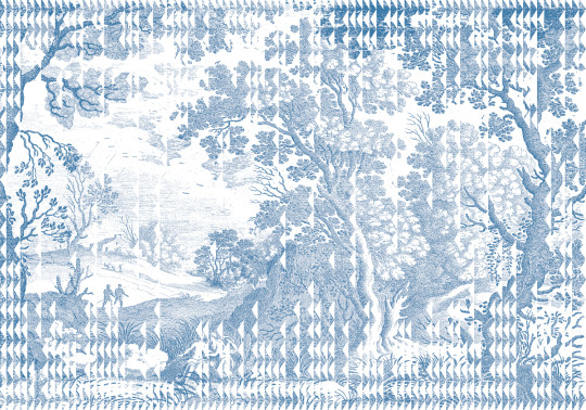 Tres Tintas Carta da parati panoramica Patch Landscape