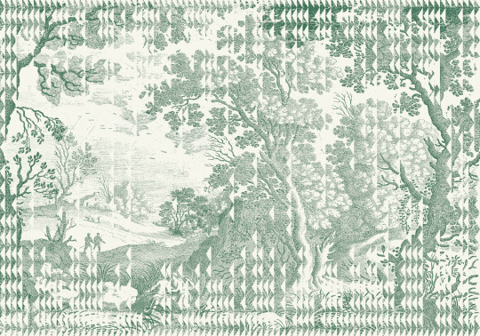 Tres Tintas Carta da parati panoramica Patch Landscape