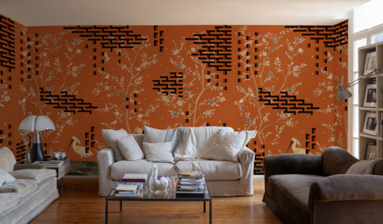 Tres Tintas Mural Tetris Chinoiseries