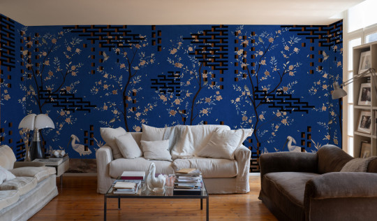 Tres Tintas Mural Tetris Chinoiseries