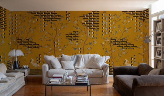 Tres Tintas Mural Tetris Chinoiseries