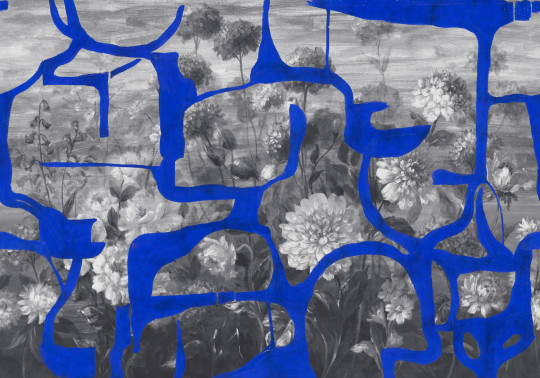 Tres Tintas Papier peint panoramique Prehistoric Flowers