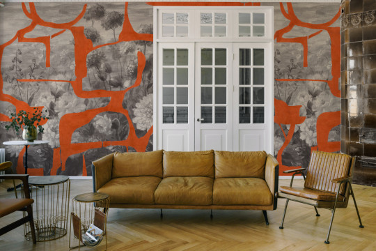 Tres Tintas Papier peint panoramique Prehistoric Flowers