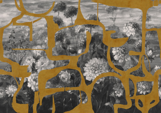 Tres Tintas Papier peint panoramique Prehistoric Flowers