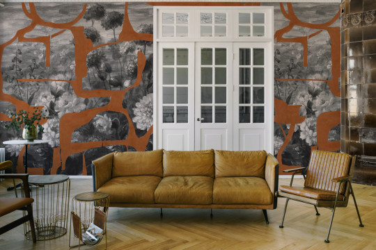 Tres Tintas Papier peint panoramique Prehistoric Flowers