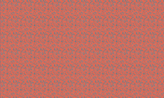 Tres Tintas Tapete Moire Screen - Coral