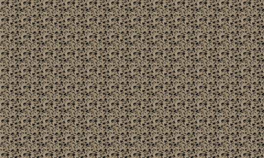 Tres Tintas Tapete Blooming Damask - Black