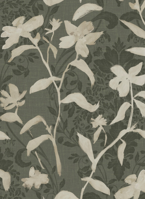 Tres Tintas Tapete Blooming Damask - White