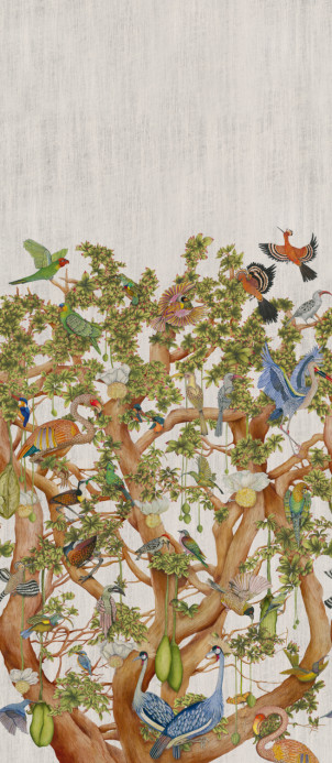 Cole & Son Carta da parati Tree of Life Platinum - Platinum