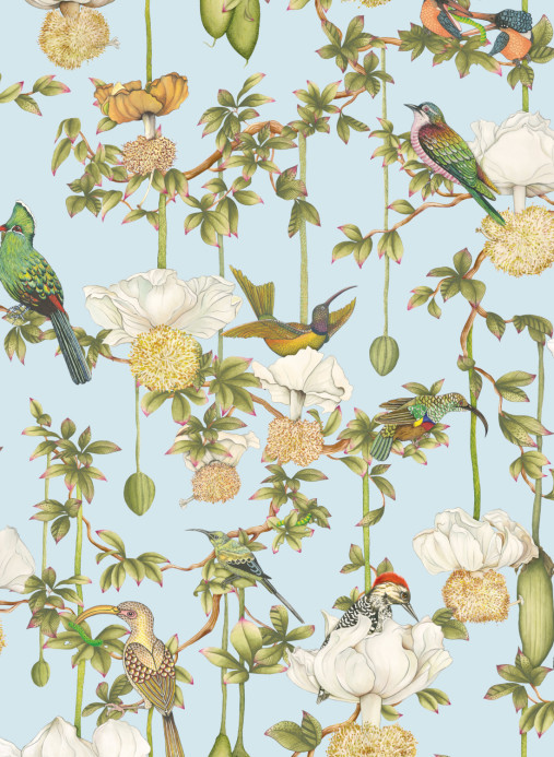 Cole & Son Wallpaper Baobab Botanica - Sky Blue