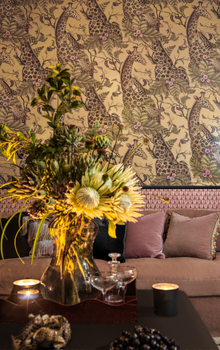 Cole & Son Papier peint Royal Giraffe