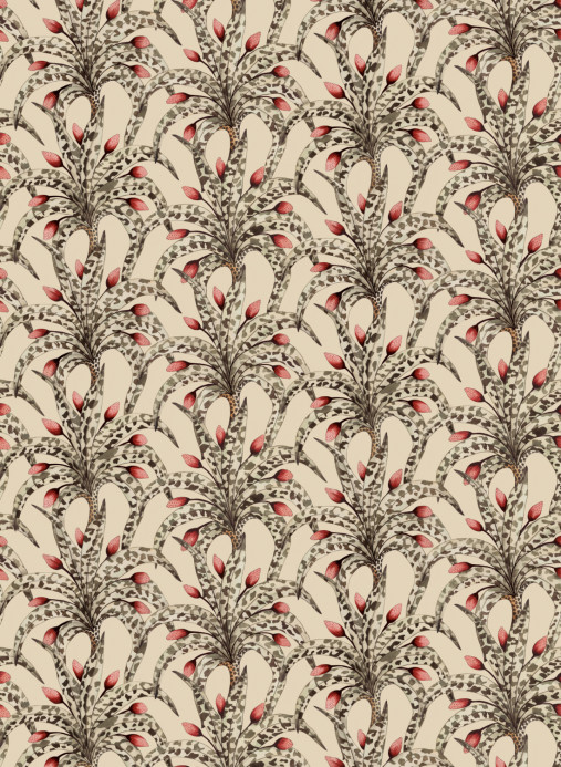 Cole & Son Tapete Afrika Damask - Sandstone & Ruby