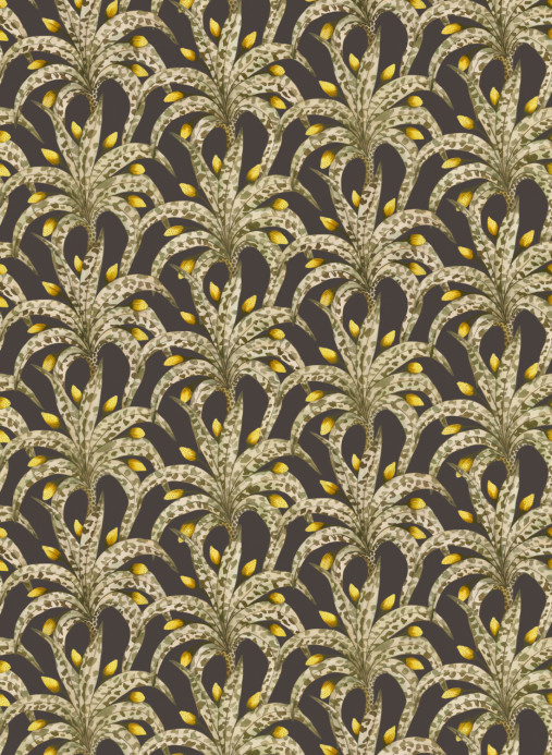 Cole & Son Tapete Afrika Damask - Onyx & Citrine