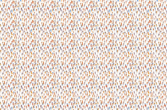 Tres Tintas Tapete Unique People - White