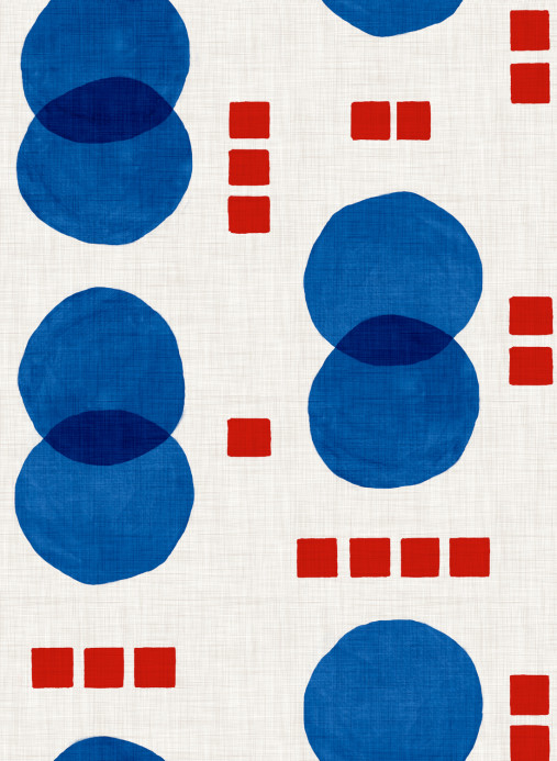 Tres Tintas Tapete Rebel Dots - Blue