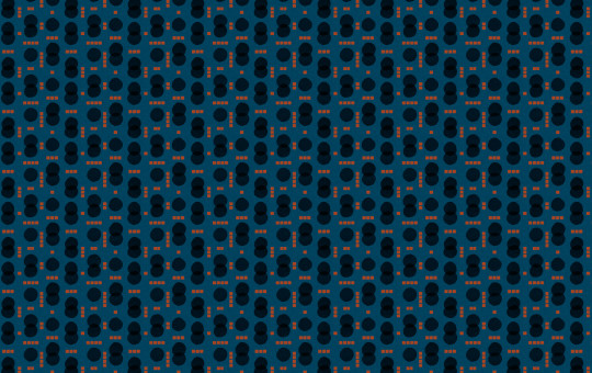 Tres Tintas Tapete Rebel Dots - Black