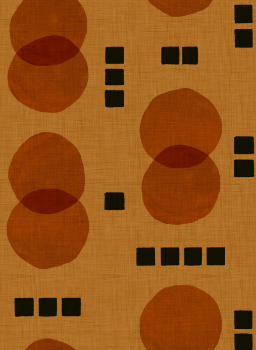 Tres Tintas Tapete Rebel Dots - Orange