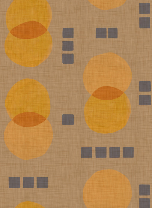 Tres Tintas Tapete Rebel Dots - Cinnamon