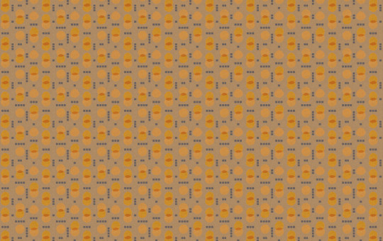 Tres Tintas Tapete Rebel Dots - Cinnamon